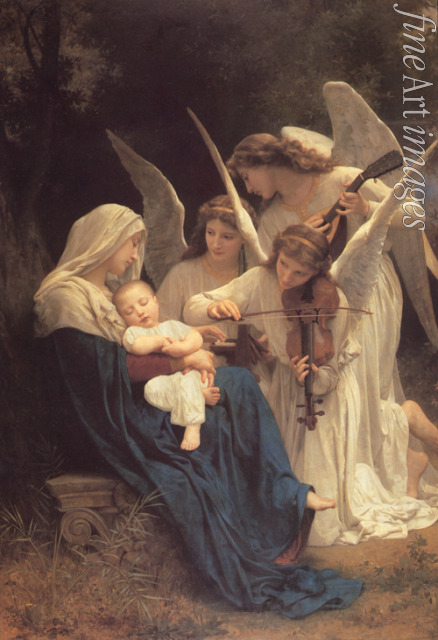 Bouguereau William-Adolphe - Song of the Angels