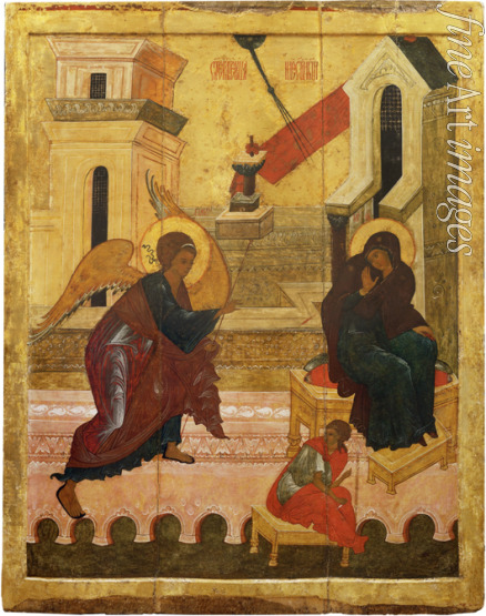 Russian icon - The Annunciation