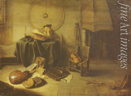 Jouderville Isaak de - Melancholie II. (Wissenschaftler im Studio)