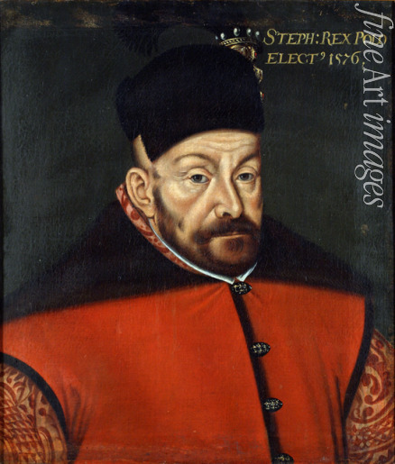 Anonymous - Portrait of Stephan Báthory (1533-1586), King of Poland and Grand Duke of Lithuania