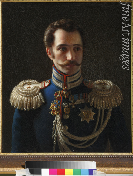 Tyranov Alexei Vasilyevich - Portrait of Leonty Vasilievich Dubelt (1792-1862), Chief of Staff of the Corps of Gendarmes