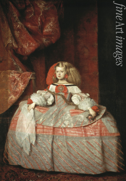 Martínez del Mazo Juan Bautista - Porträt von Margarita Teresa von Spanien (1651-1673)
