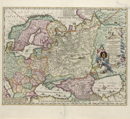 Visscher Nicolaes - Karte von Russland