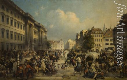 Kotzebue Alexander von - The occupation of Berlin by Russian troops in October 1760