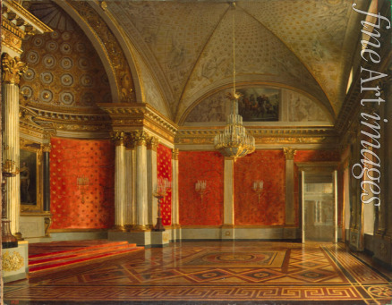 Zaryanko Sergei Konstantinovich - The Small Throne Room of the Winter Palace