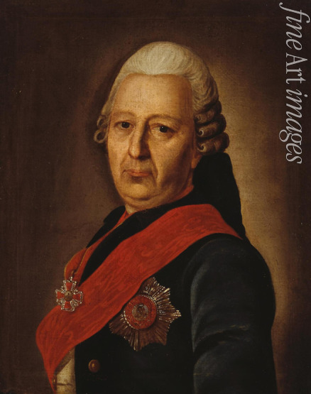 Anonymous - Portrait of Alexey Mikhailovich Obrezkov (1718-1787)