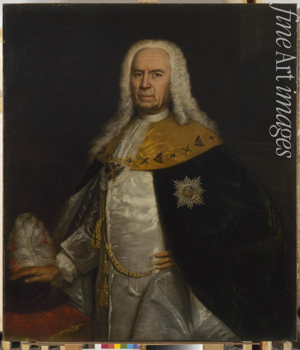 Anonymous - Portrait of Count Andrei Ivanovich Ushakov (1708-1739)