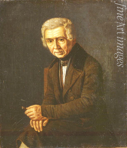 Soroka Grigori Vasilyevich - Portrait of the artist Alexei Venetsianov (1780-1847)
