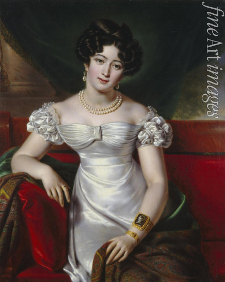Mitoire Benoît Charles - Portrait of Countess Julia Samoilova (1803-1875) 