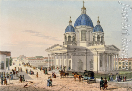 Beggrow Karl Petrowitsch - Die Dreifaltigkeitskathedrale des Ismailowski-Regiments in Sankt Petersburg
