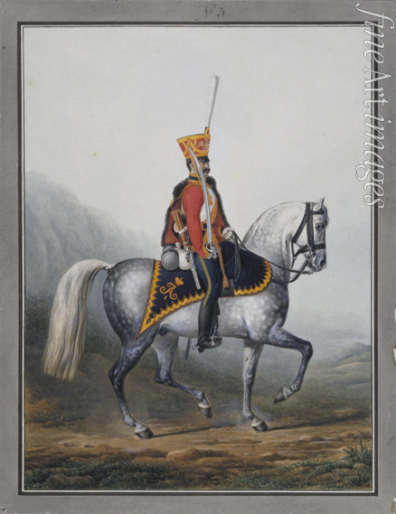 Sauerweid Alexander Ivanovich - Soldier of the Life-Guards Hussar Regiment