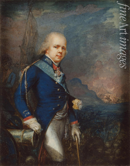 Anonymous - Portrait of Grand Duke Constantine Pavlovich of Russia (1779-1831) before the Battle of Novi