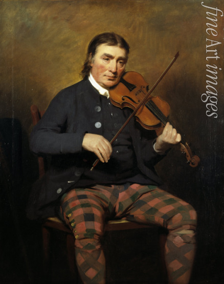 Raeburn Sir Henry - Portrait of the Violinist and composer Niel Gow (1727-1807)