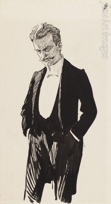 Edelfelt Albert Gustaf Aristides - Jean Sibelius