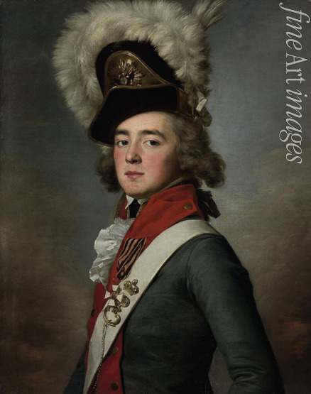 Voille Jean Louis - Porträt von Graf Valerian Alexandrowitsch Subow (1771-1804)
