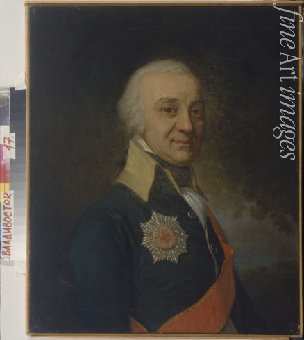Borowikowski Wladimir Lukitsch - Porträt von Pawel Stepanowitsch Runitsch (1747-1825)