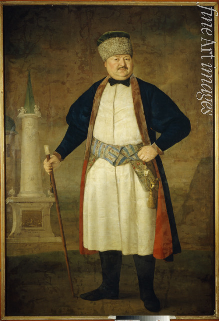 Borovikovsky Vladimir Lukich - Portrait of the Pavel Yakovlevich Rudenko