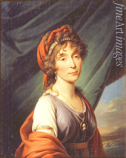 Damon Ortolani Giovanni Battista - Portrait of Princess Catherine-Caroline Dolgorukova (1758-1842)