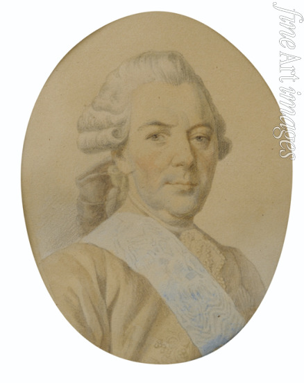 Unbekannter Künstler - Bildnis Iwan Iwanowitsch Bezkoi (1704-1795)