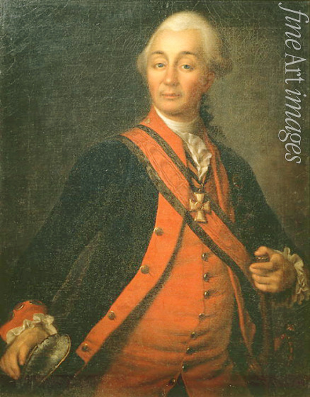 Levitsky Dmitri Grigorievich - Portrait of Field Marshal Generalissimo Prince Alexander Suvorov (1729-1800)