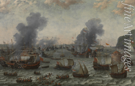 Willaerts Adam - Die Schlacht bei Gibraltar am 25. April 1607