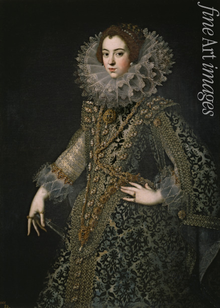 Anonymous - Portrait of Elisabeth of France (1602-1644), Queen consort of Spain