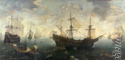 Wieringen Cornelis Claesz van - Spanish Armada Off the Coast of England