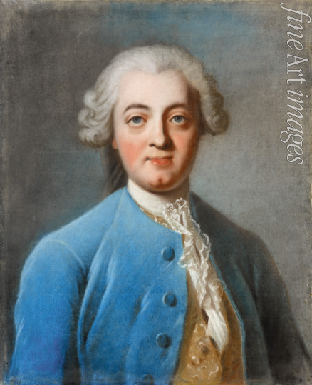 Van Loo Amédée - Portrait of Claude Adrien Helvétius (1715-1771)