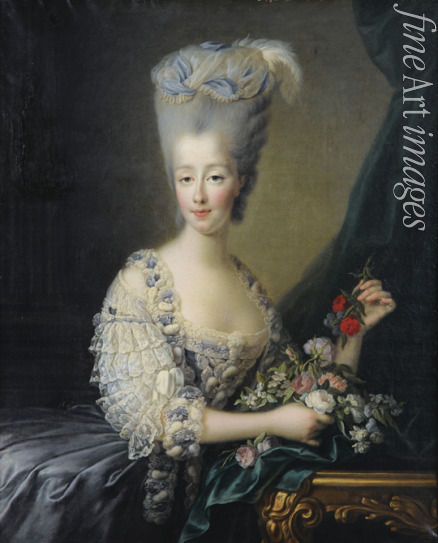 Gautier Dagoty Jean-Baptiste André - Princess Maria Theresa of Savoy (1756-1805), Countess of Artois