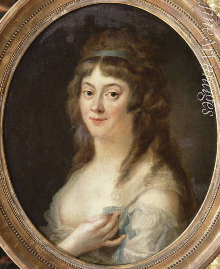 Heinsius Johann Julius - Porträt von Madame Roland (1754-1793)
