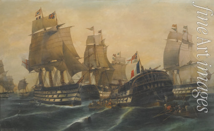 Volanakis Constantinos - The Battle of Trafalgar
