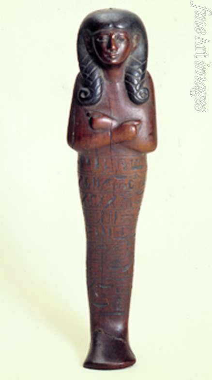 Altägyptische Kunst - Uschebti Statuette von Mutry