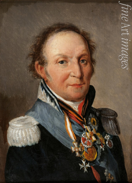 Boilly Louis-Léopold - Porträt des Generalfeldmarschalls Ludwig Adolf Peter Graf zu Sayn-Wittgenstein (1769-1843)