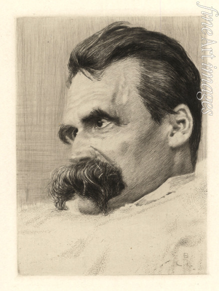 Olde Hans - Portrait of Friedrich Nietzsche (1844-1900) 