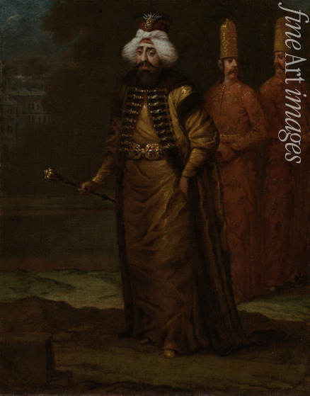 Vanmour (Van Mour) Jean-Baptiste - Sultan Ahmed III. (1673-1736)