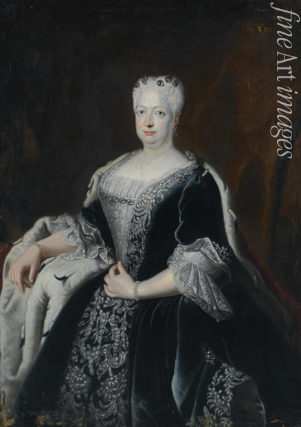 Pesne Antoine Schule - Sophie Dorothea von Hannover (1687-1757), Königin in Preußen