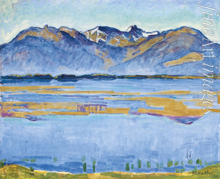 Hodler Ferdinand - Montana landscape with Becs de Bosson and Vallon de Réchy