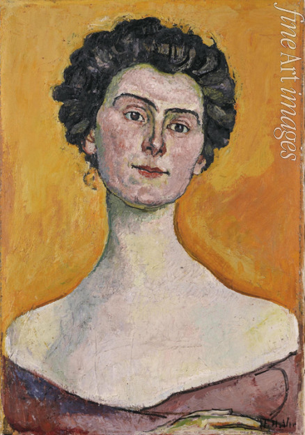 Hodler Ferdinand - Potrait of Clara Pasche-Battié