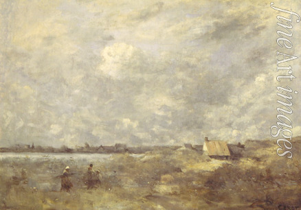Corot Jean-Baptiste Camille - Stürmisches Wetter. Pas de Calais