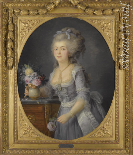Vallayer-Coster Anne - Porträt von Adélaïde Henriette Auguié (1758-1794)