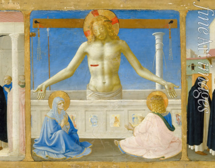 Angelico Fra Giovanni da Fiesole - The Resurrection (Predella of the retable The Coronation of the Virgin)