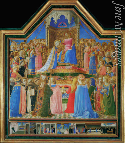 Angelico Fra Giovanni da Fiesole - The Coronation of the Virgin