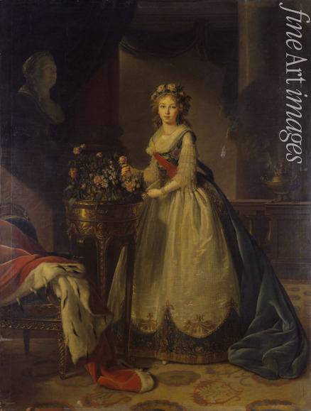 Vigée Le Brun Louise Élisabeth - Portrait of Empress Elizabeth Alexeievna, Princess Louise of Baden (1779-1826)