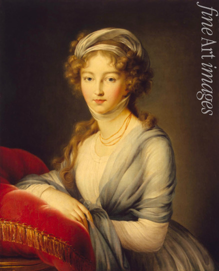 Vigée Le Brun Louise Élisabeth - Porträt der Kaiserin Elisabeth Alexejewna, Prinzessin Luise von Baden (1779-1826)