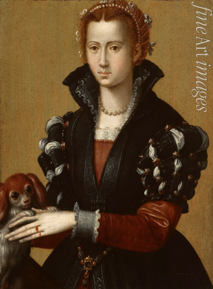 Allori Alessandro - Portrait of Eleanor of Toledo (1522-1562)