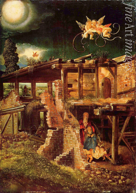 Altdorfer Albrecht - Die Heilige Nacht (Die Geburt Christi)