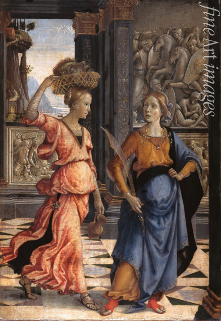 Ghirlandaio Domenico - Judith mit ihrer Magd