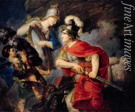 Rode Christian Bernhard - Allegorie auf Friedrich den Großen als Perseus (Der Beginn des siebenjährigen Krieges)