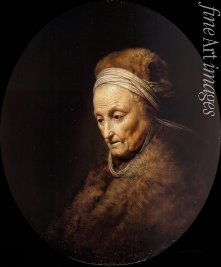 Dou Gerard (Gerrit) - Portrait of Rembrandt's Mother