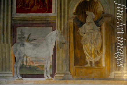 Romano Giulio - Der Pferdesaal (Sala dei Cavalli) im Palazzo del Te